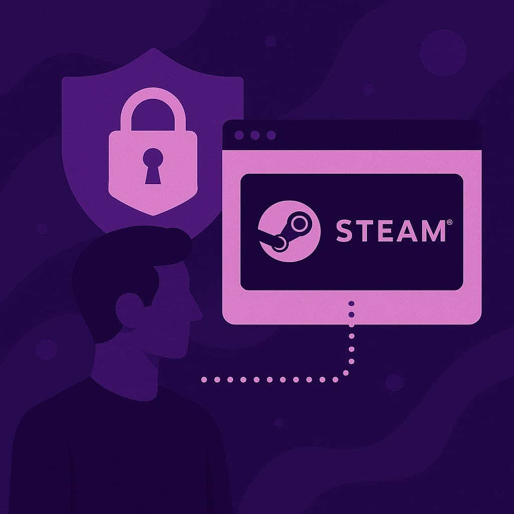 Conexão segura com Steam